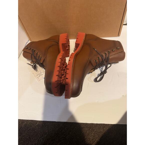 Vince Camuto Mens Brown Heel Pull-Tab Waterproof Cushioned Kameil boots 9.5 main image 6